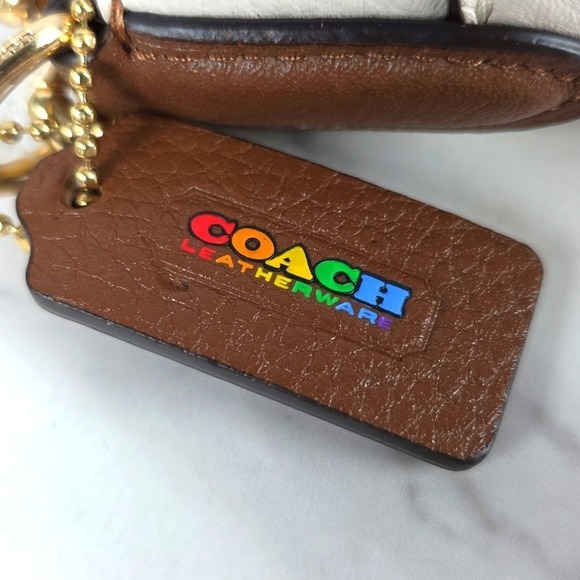 COACH‎ BAG #2505 RAINBOW XBODY SHOULDER HORSE CARRIAGE LEATHER JES SLIM NWT - Picture 10 of 15